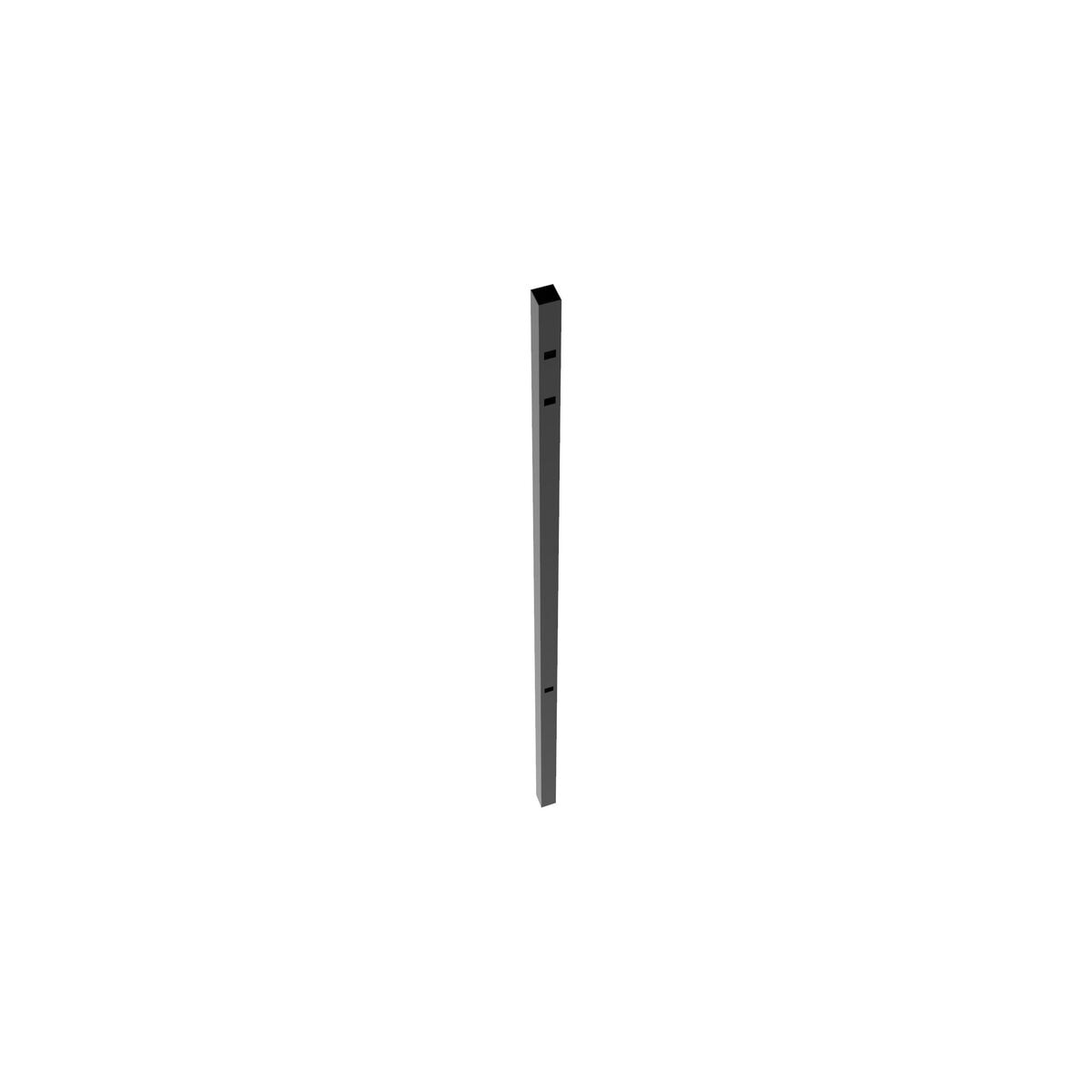 Line Post - 2" x 2" x 88" (C) - ActiveYards - Black
