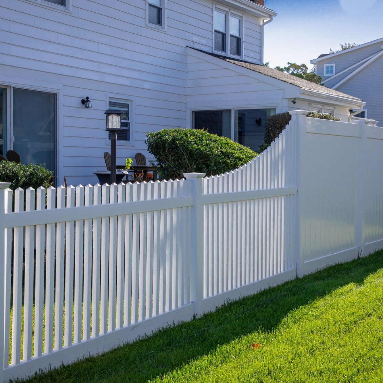 Chestnut Haven Series - Fence Panel - 4' x 8' - ActiveYards - White