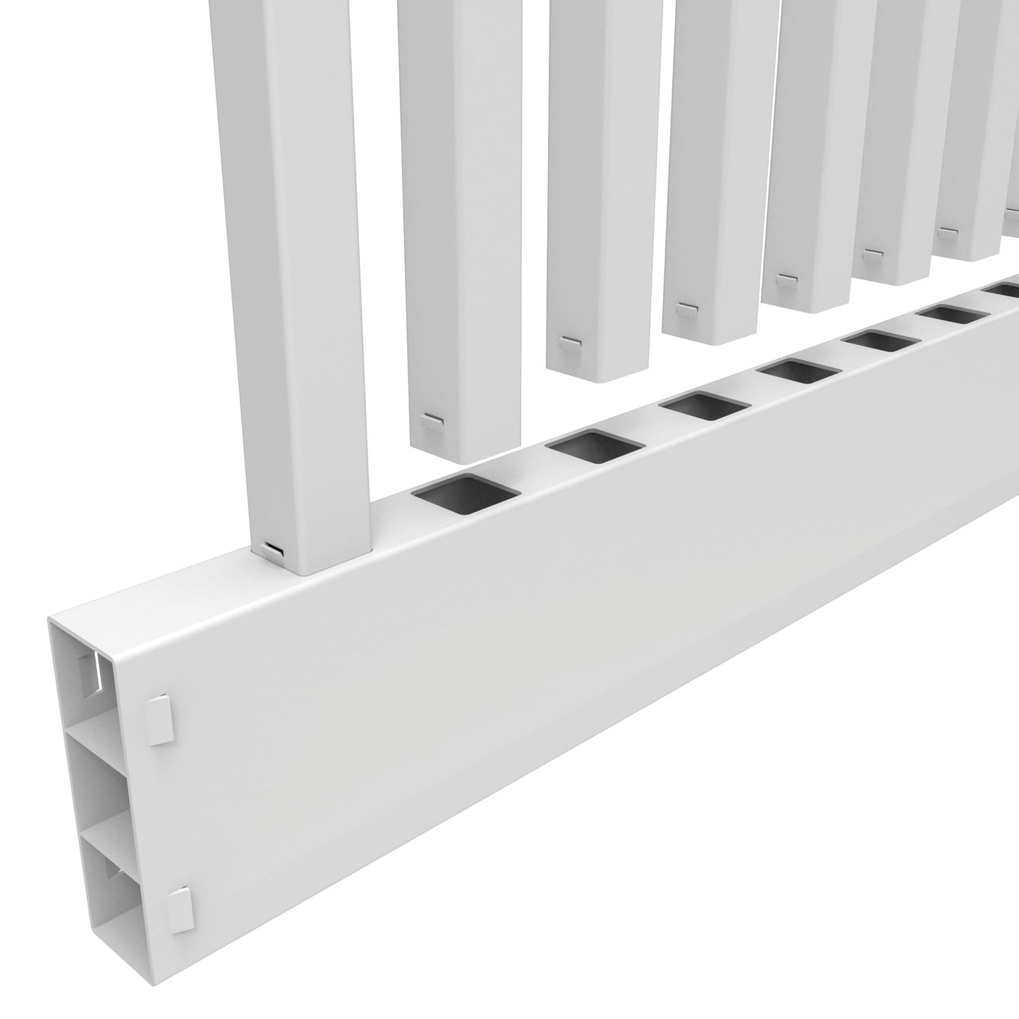Chestnut Haven Series - Fence Panel - 4' x 8' - ActiveYards - White