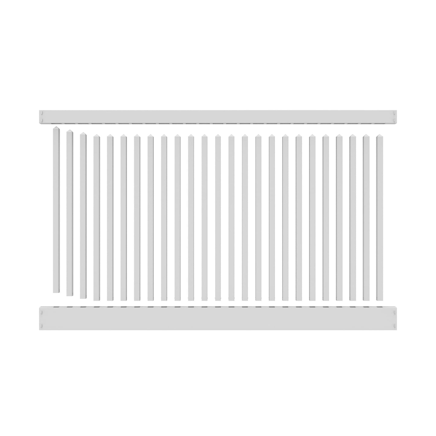 Chestnut Haven Series - Fence Panel - 4' x 8' - ActiveYards - White