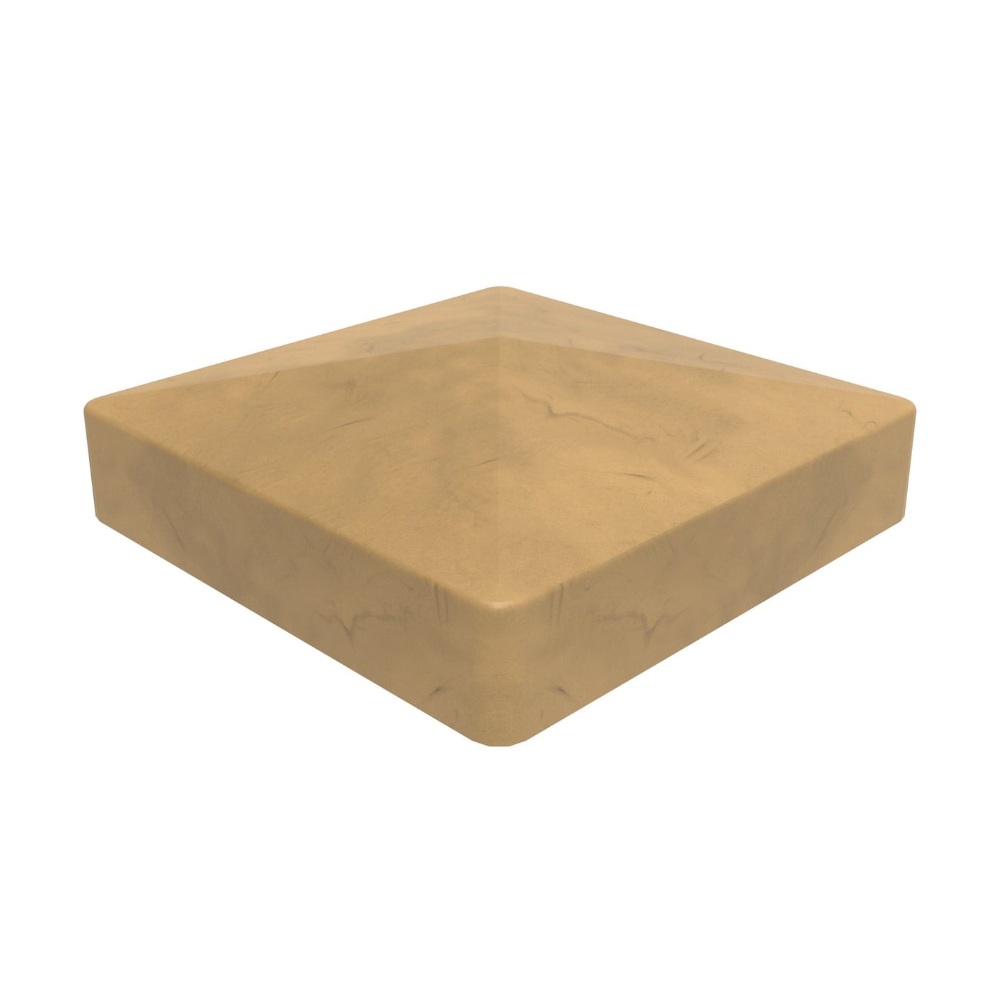 Pyramid Post Cap - 5" x 5" - ActiveYards - Cypress