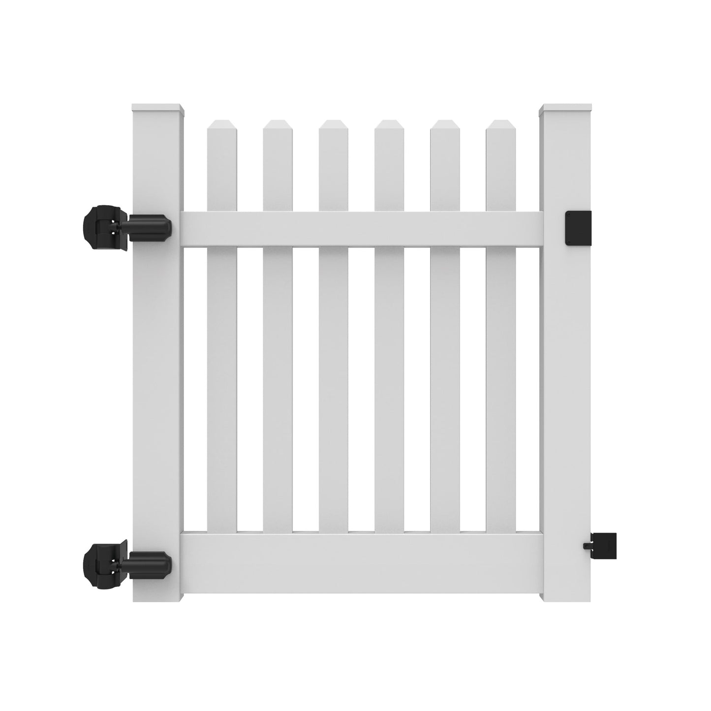 Silverbell Haven Series - Walk Gate - 4' x 46" - ActiveYards - White