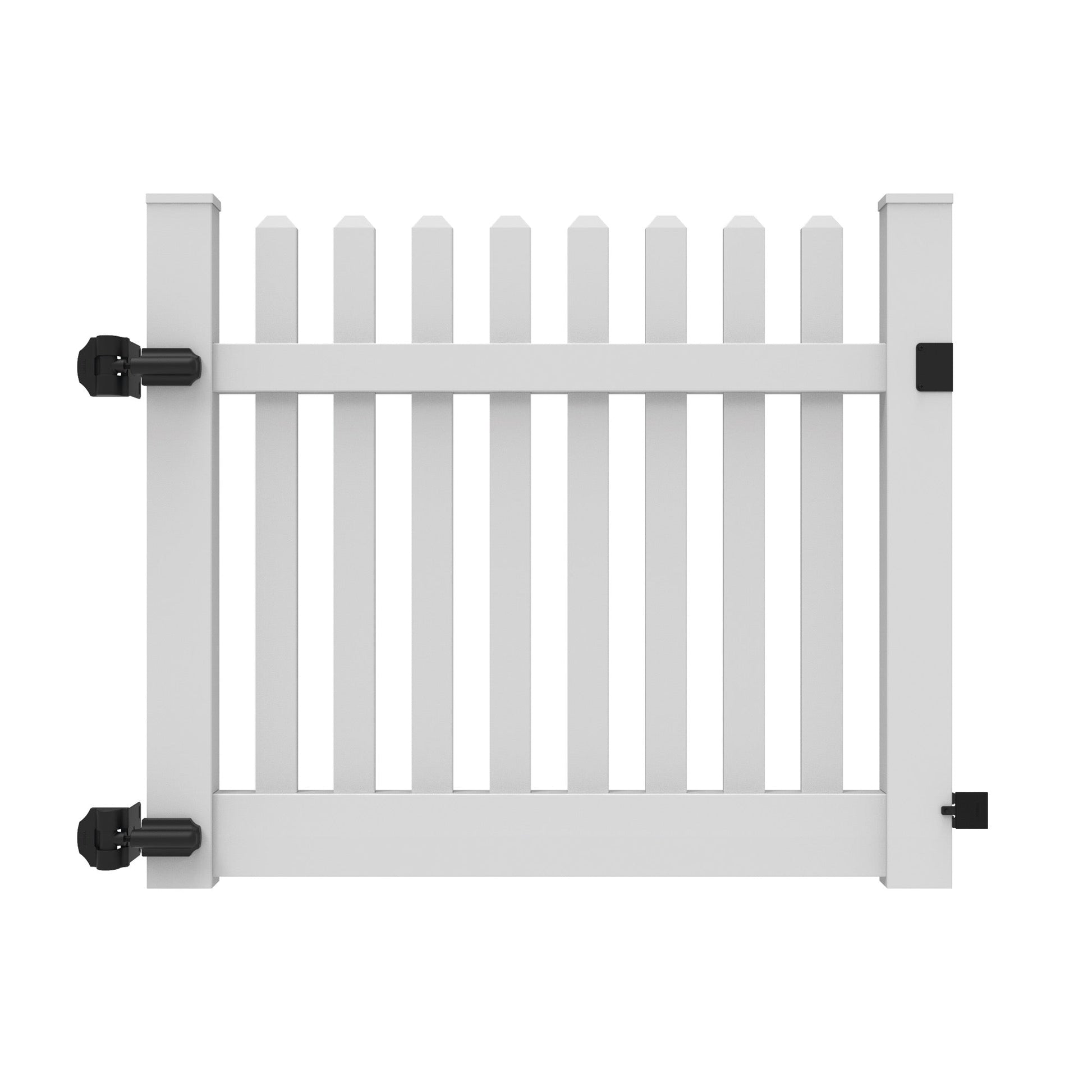Silverbell Haven Series - Drive Gate - 4' x 58" - ActiveYards - White