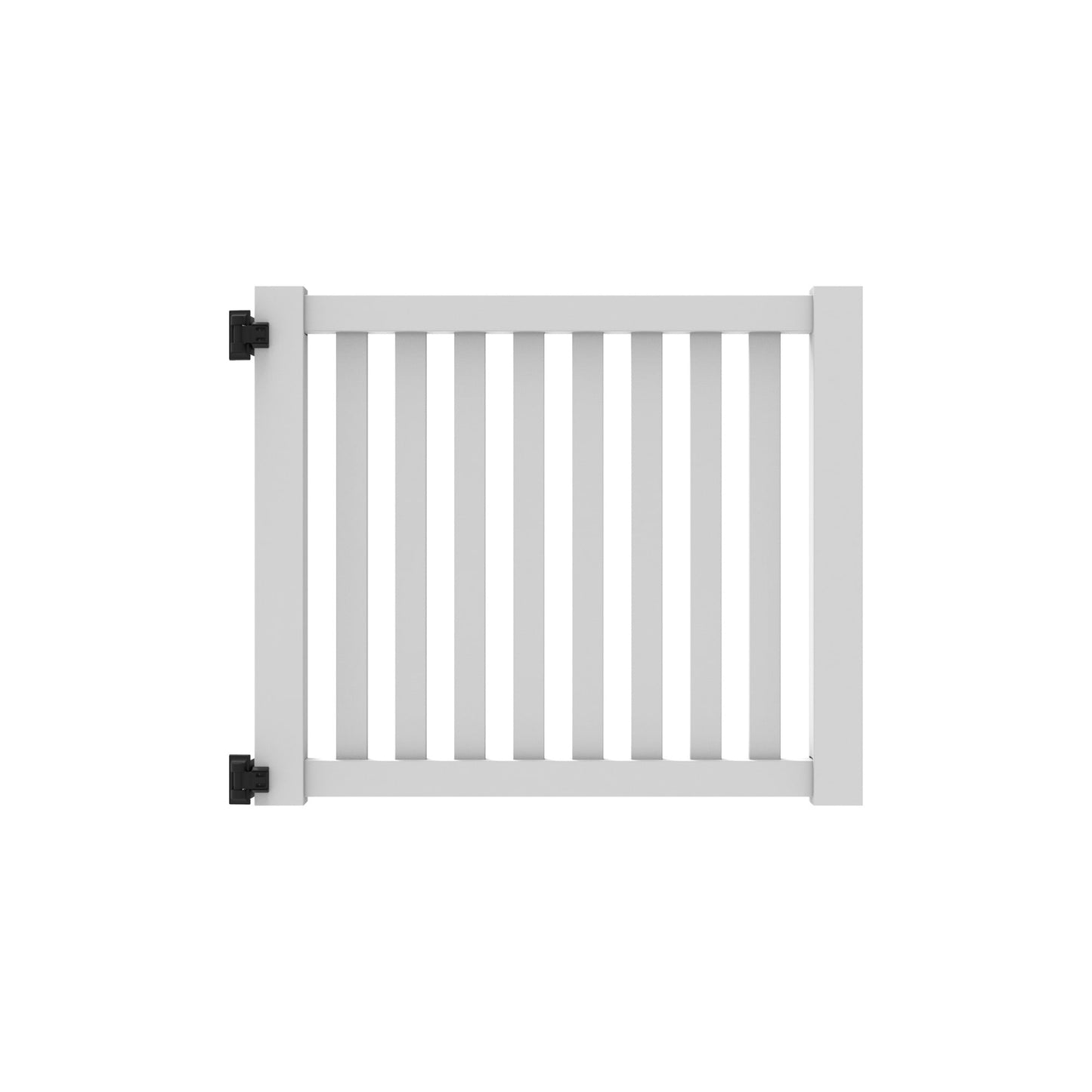 Greenbrier Haven Series - Drive Gate - 4' x 58" - ActiveYards - White