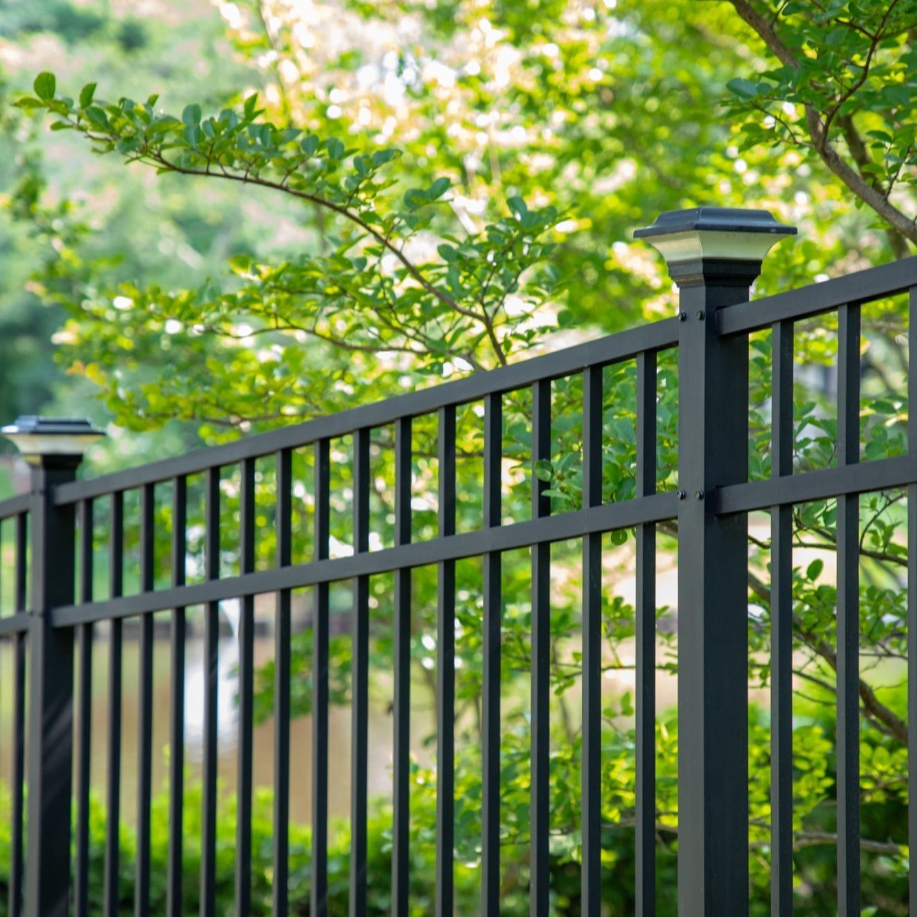 Granite Home Series - Fence Panel - 4' x 6' - ActiveYards - Black