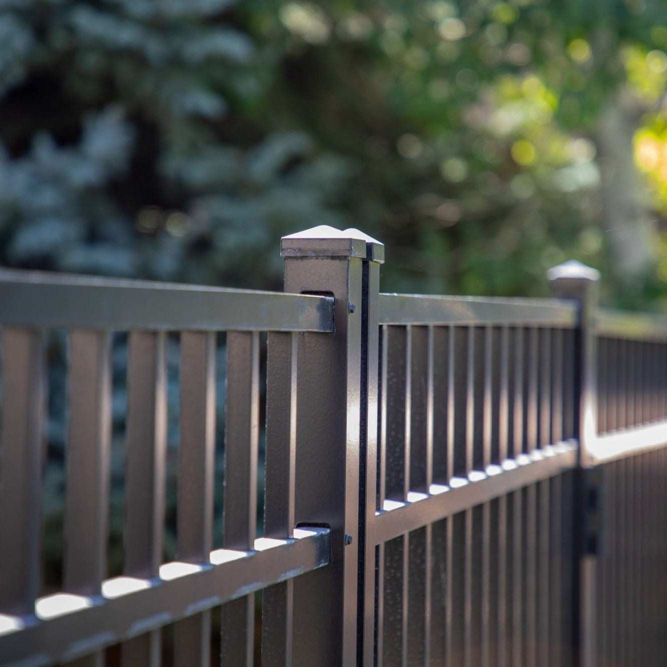 Granite Home Series - Fence Panel - 4' x 6' - ActiveYards - Black