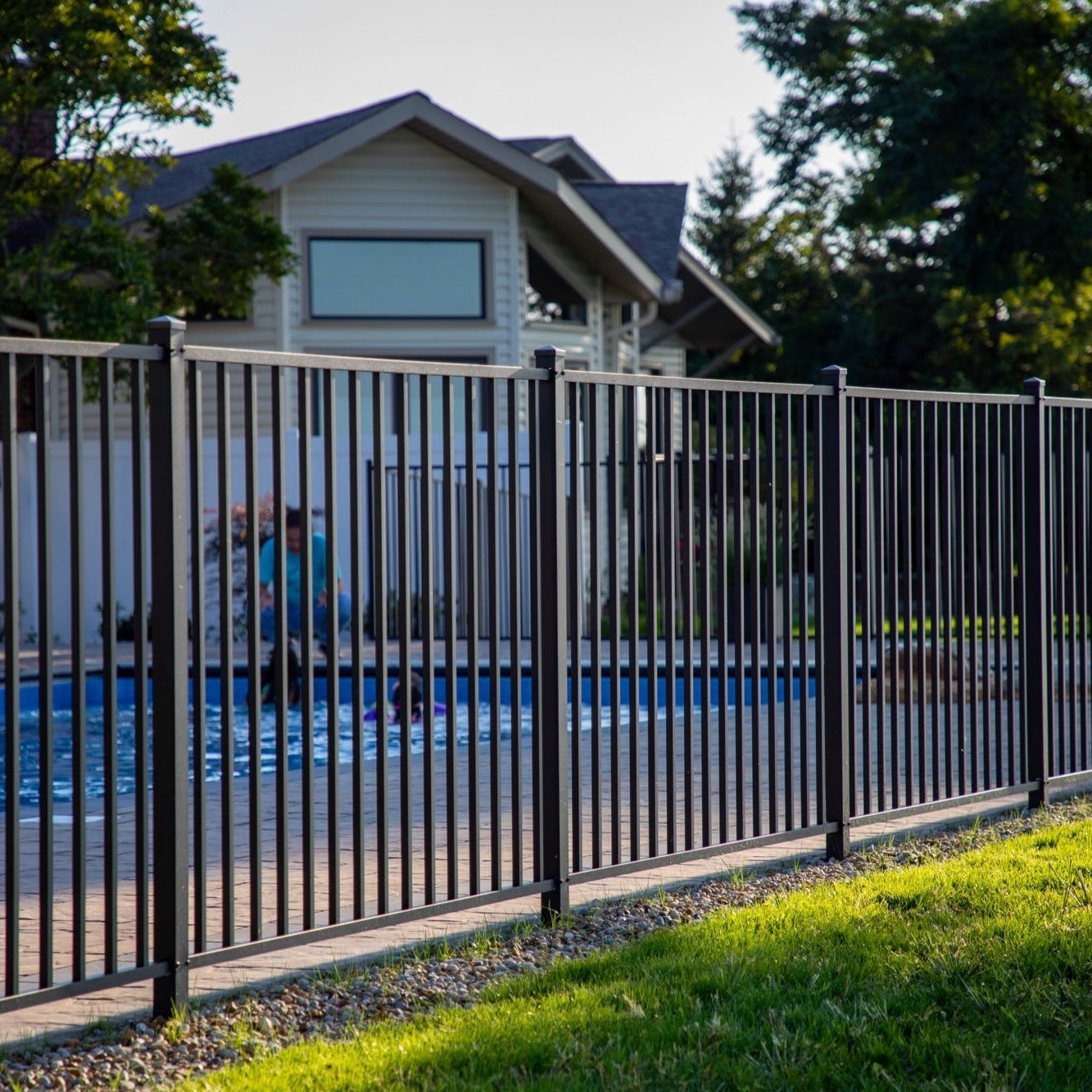 Bedrock Home Series - Fence Panel - 4' x 6' - ActiveYards - Black