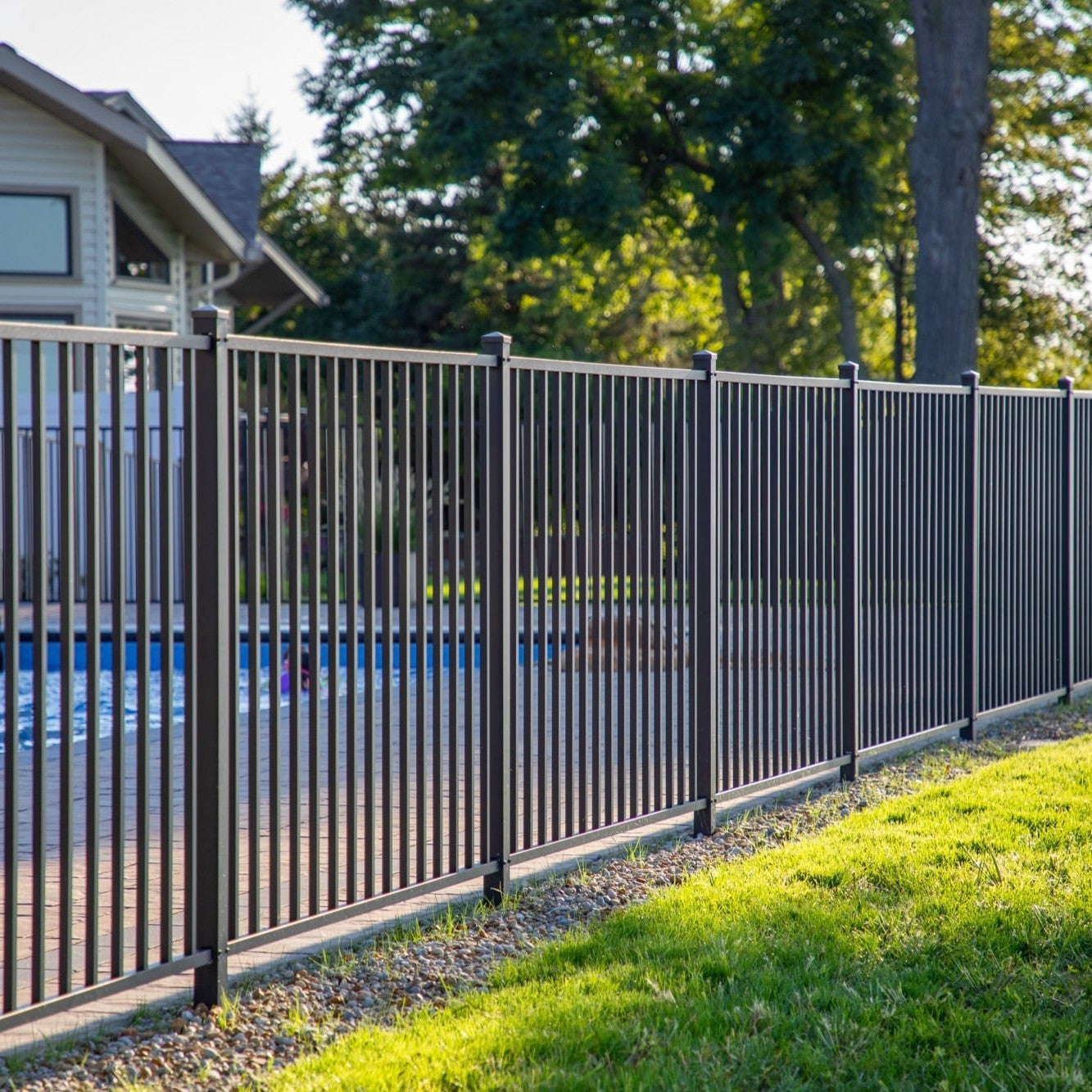 Bedrock Home Series - Fence Panel - 4' x 6' - ActiveYards - Black