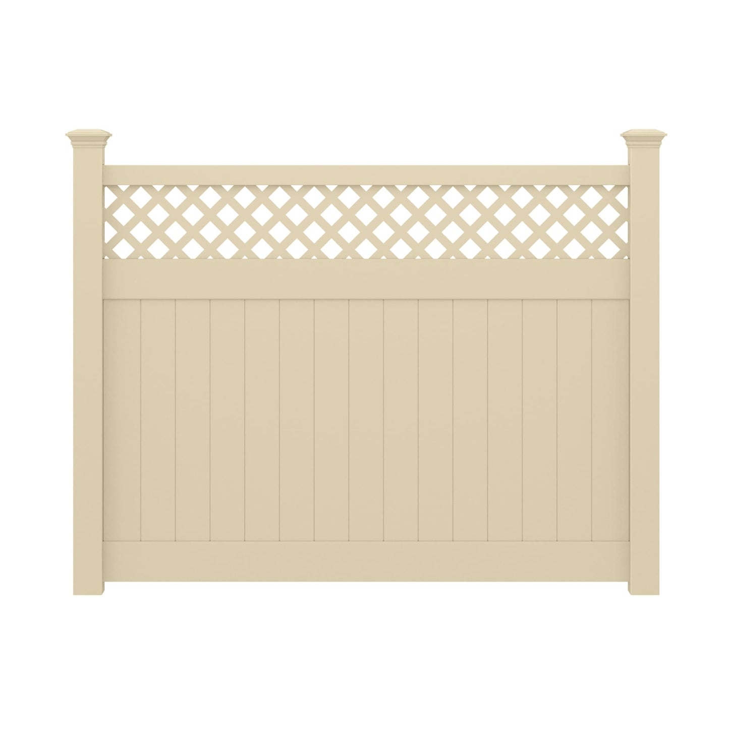 Arrowwood Home Series - Fence Panel - 6' x 8' - ActiveYards - Sand