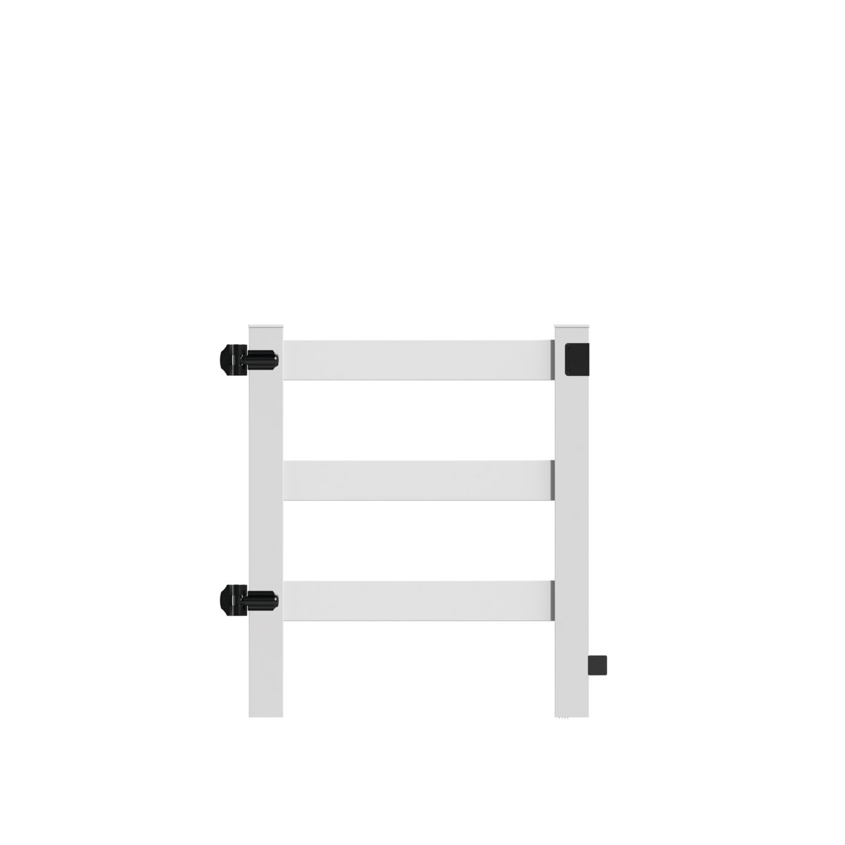 Ranch Rail 3-Rail Haven Series - Walk Gate - 46" - ActiveYards - White