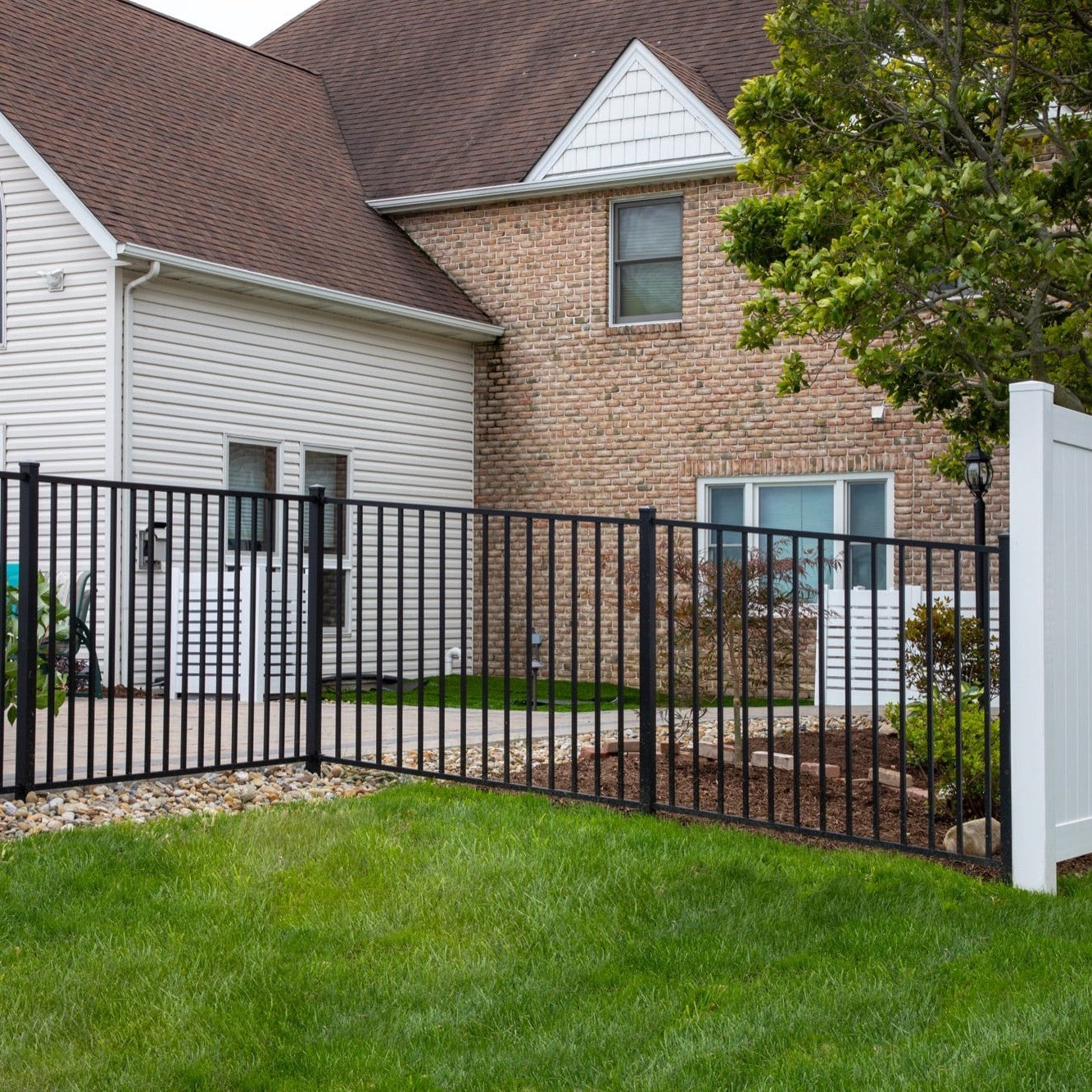 Bedrock Home Series - Fence Panel - 4' x 6' - ActiveYards - Black