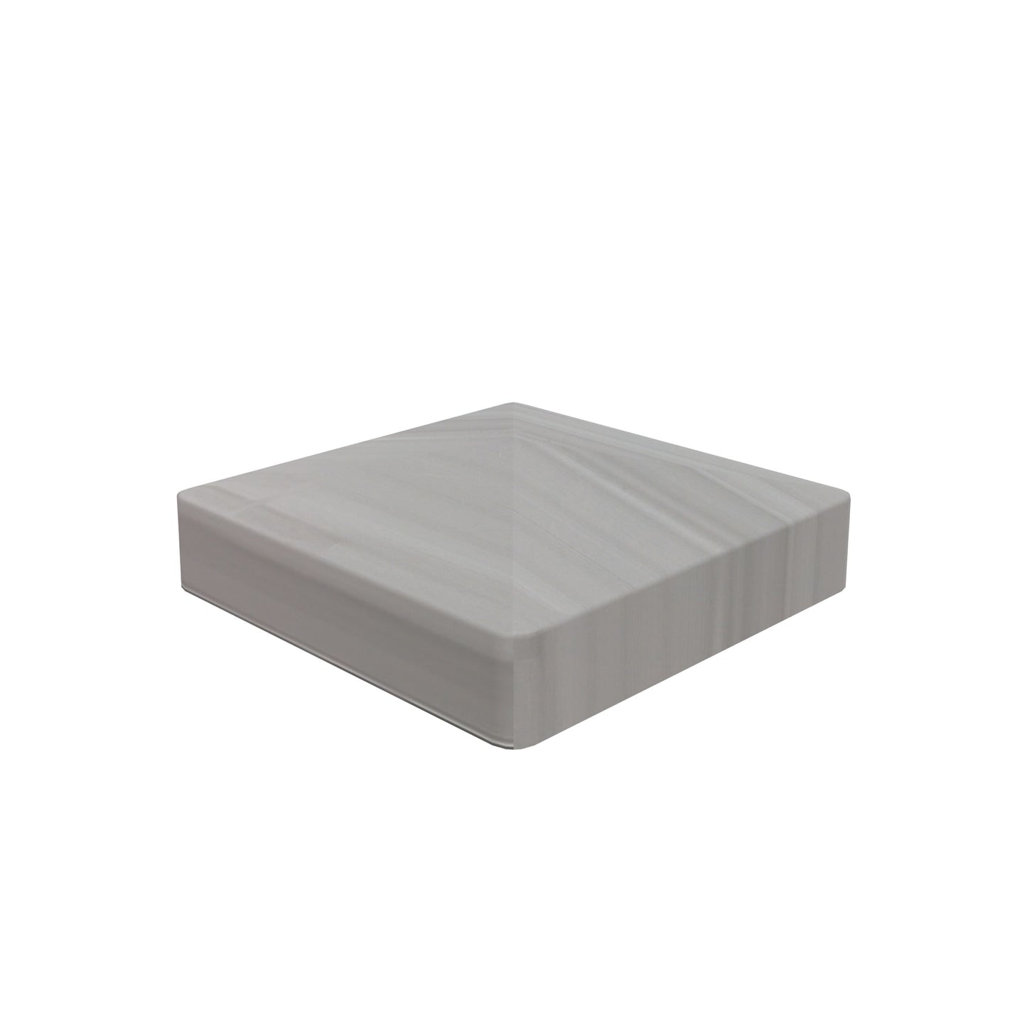 Pyramid Post Cap - 5" x 5" - ActiveYards - Gray