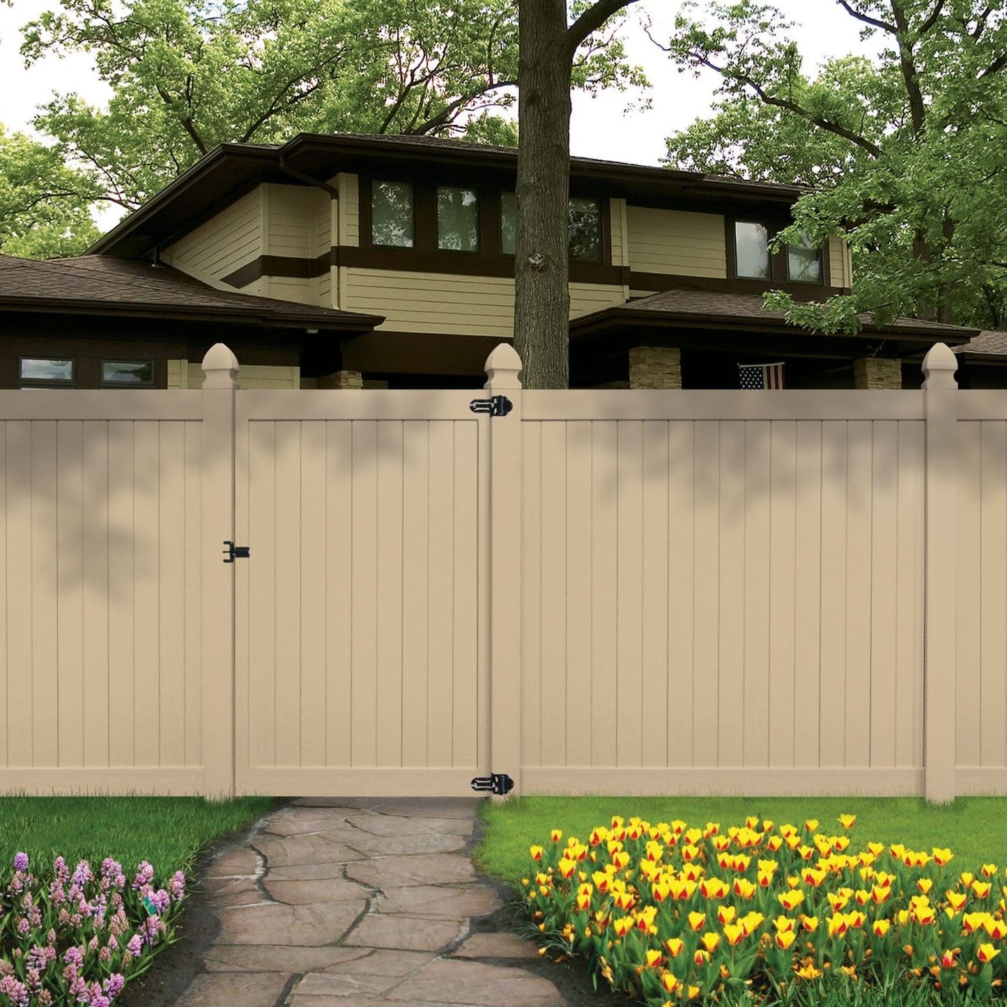 Dogwood Home Series - Fence Panel - 6' x 8' - ActiveYards -