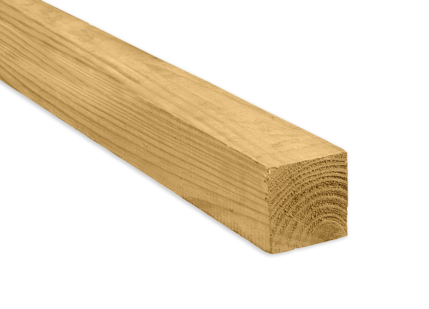Pressure-Treated Fence Post - 4' x 4' x 8' - Cedartech - White Cedar