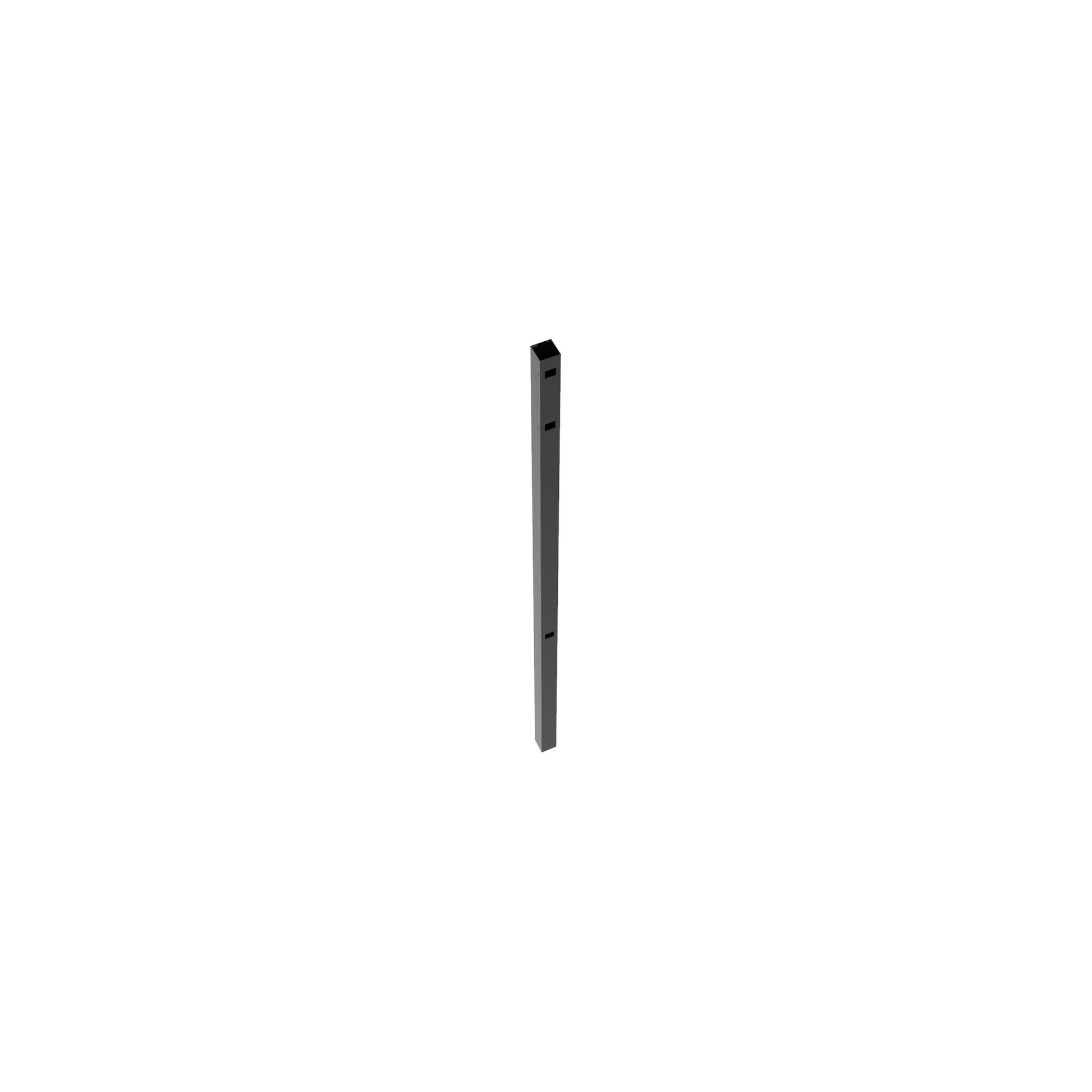 End Post - 2" x 2" x 70" (G) - ActiveYards - Black