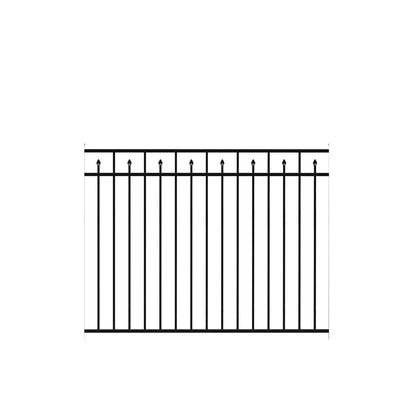 Amethyst DR Harbor Series - Fence Panel - 4½' x 6' Drop Rail - ActiveYards - Black