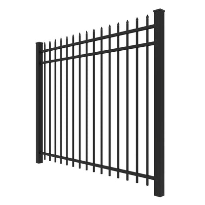 Marble Harbor Series - Fence Panel - 5' x 6' - ActiveYards - Black