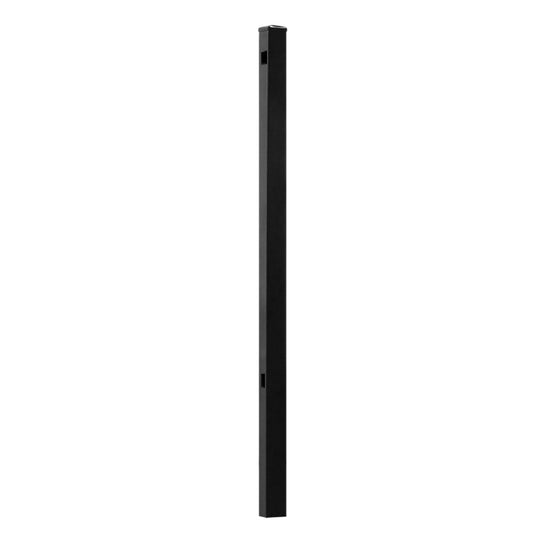 Heavy Duty Gate Post - 2½" x 2½" x 70" (E) - ActiveYards - Black