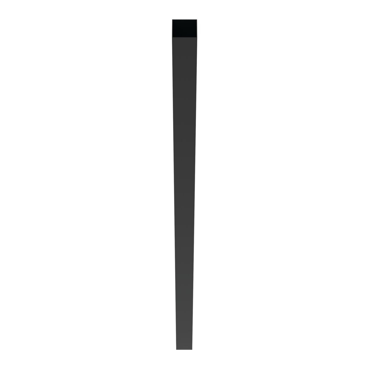 Heavy Duty Gate Post - 2½" x 2½" x 70" (G) - ActiveYards - Black