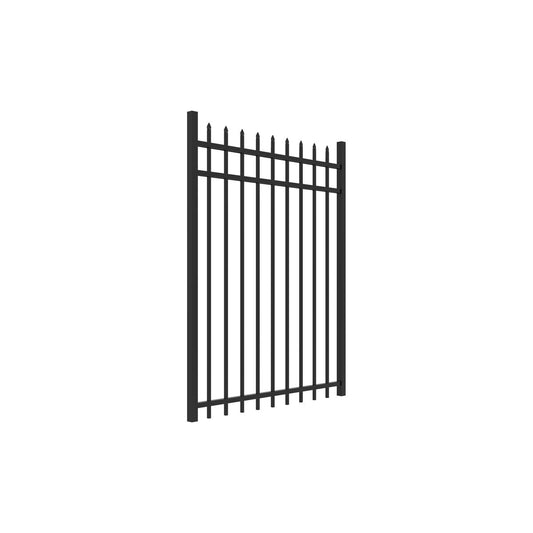 Marble Harbor Series - Straight Gate - 5' x 4' - ActiveYards - Black