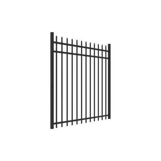 Marble Harbor Series - Straight Gate - 5' x 5' - ActiveYards - Black