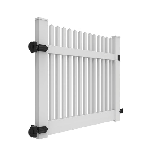 Chestnut Haven Series - Drive Gate - 4' x 58" - ActiveYards - White