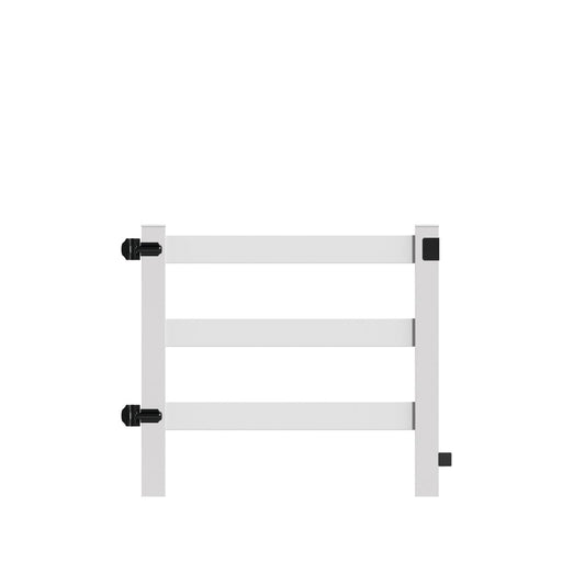 Ranch Rail 3-Rail Haven Series - Walk Gate - 58" - ActiveYards - White