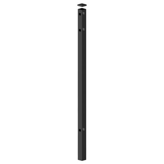 Line Post - 2" x 2" x 88" (C) - ActiveYards - Black