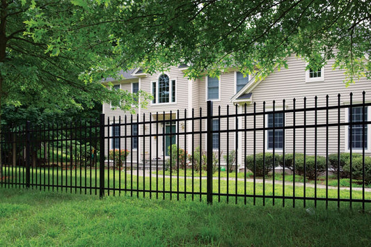 Marble Harbor Series - Fence Panel - 5' x 6' - ActiveYards - Black